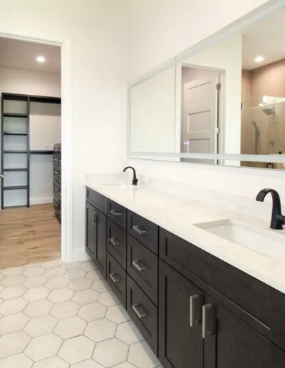 Master bathroom, closet and custom shower renovation in Azle, TX