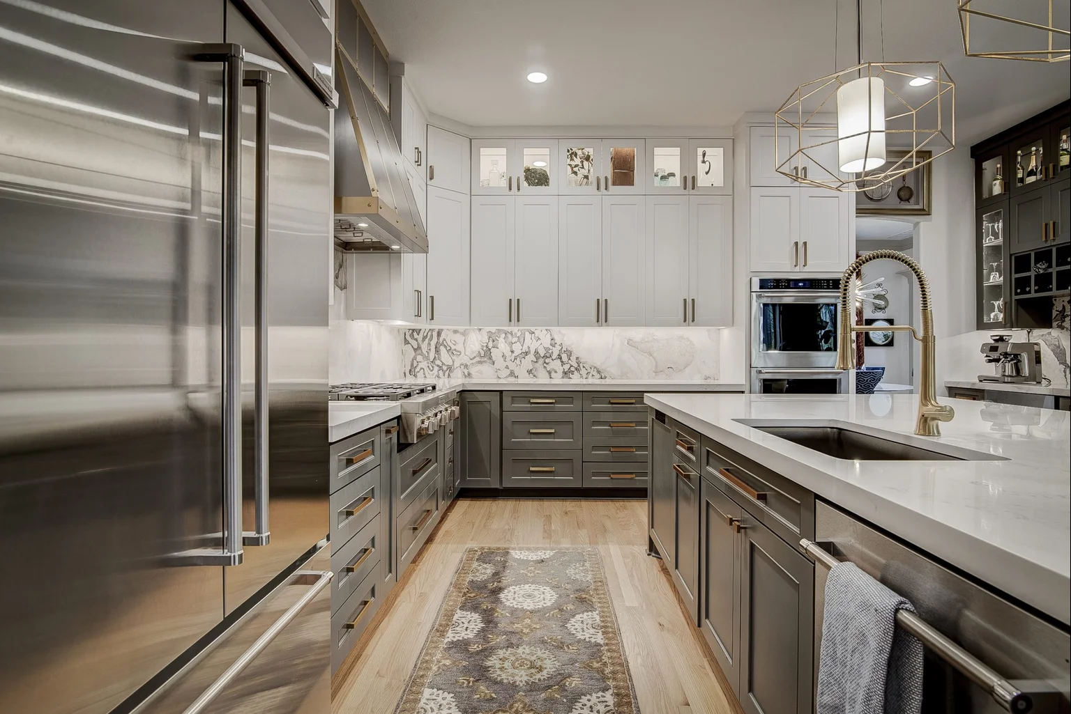 Contemporary Transitional Kitchen Remodel by Home Front Design Build — Project 2 project photo 3