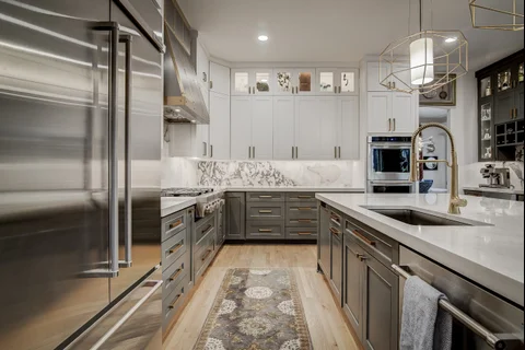 Contemporary Transitional Kitchen Remodel by Home Front Design Build — Project 2 project photo
